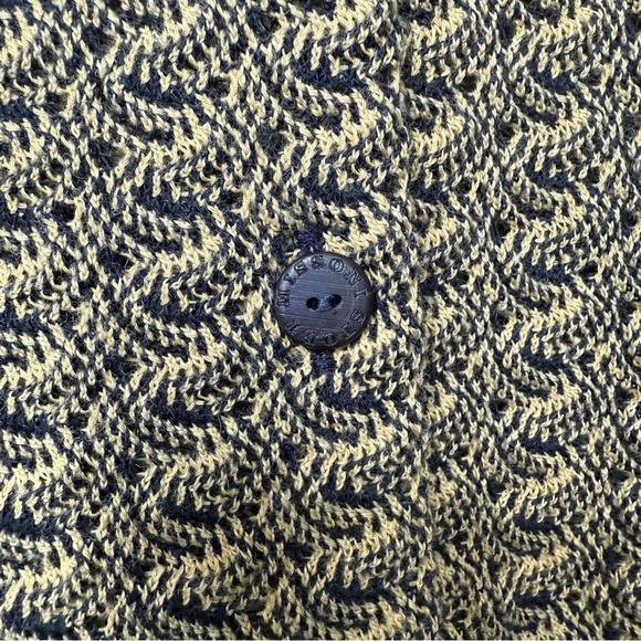 Missoni Sport Cardigan Sweater Size 46 = Medium Wool Acrylic Vintage 90s Y2K - Picture 3 of 9